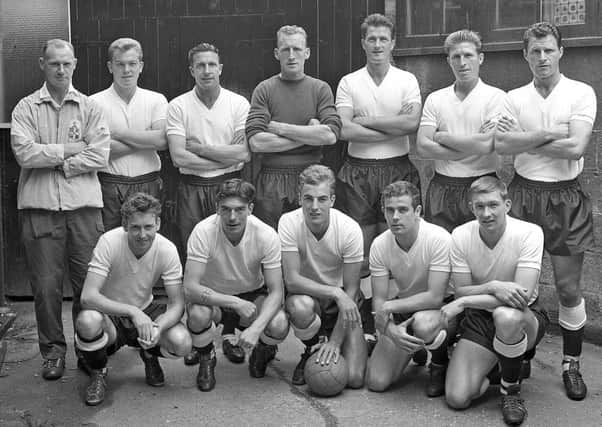 1963/64 team photo, with Harry Walden pictured front row far left.