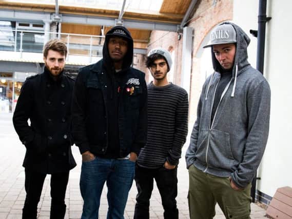 Hacktivist are playing at a fundraising show