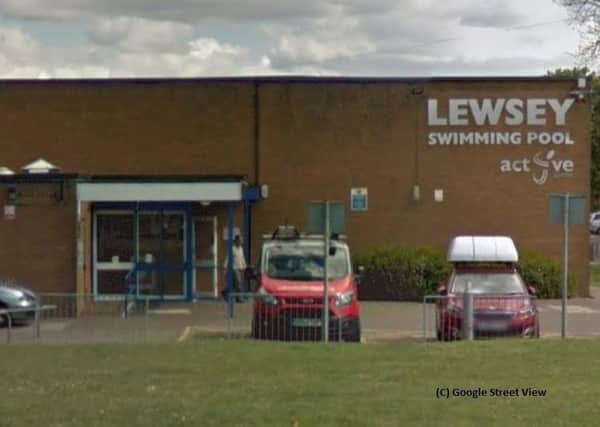 Lewsey swimming pool. Photo from Google Street View