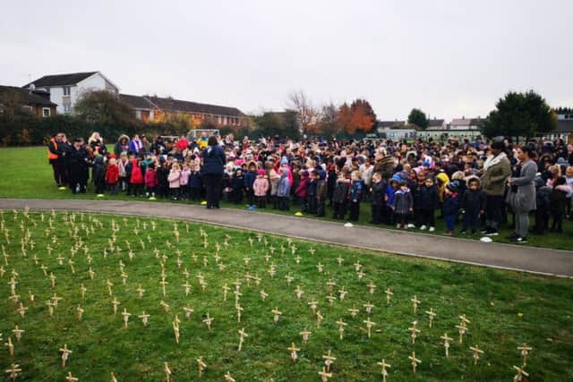 Chantry Primary Academy Remembrance activities. 09/11/18