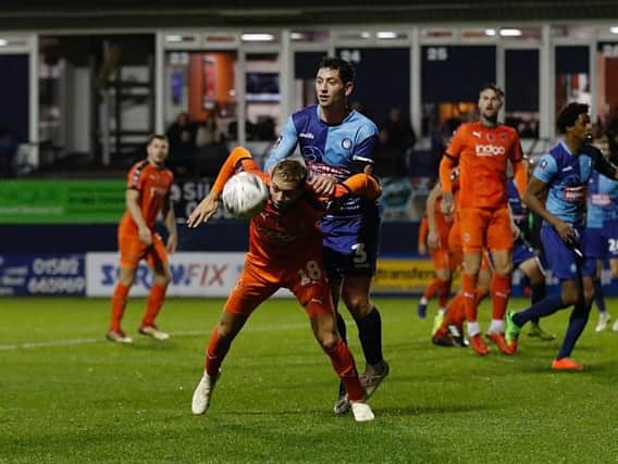 Luton beat Wycombe in the FA Cup on Saturday