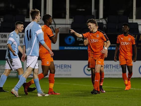 Connor Tomlinson could feature for Luton this evening.