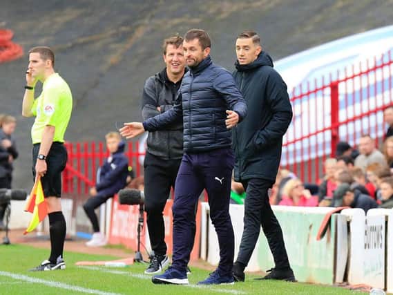 Hatters boss Nathan Jones can't believe his side had a goal disallowed at Barnsley recently