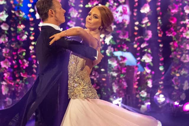 Kevin Clifton, Stacey Dooley - (C) BBC - Photographer: Guy Levy BBC One