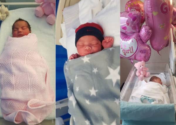 Aliza, Jaice and Baby Khan were born on New Year's Day