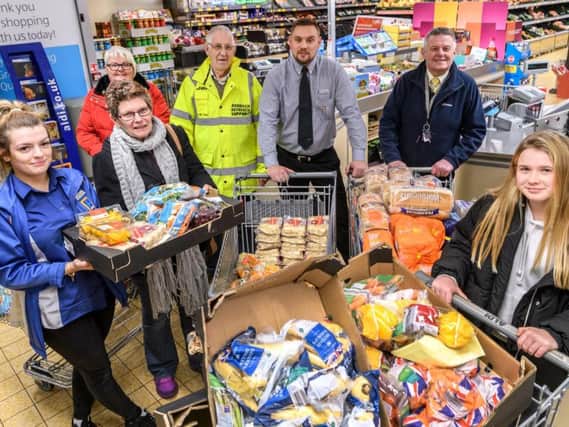 Aldi donates surplus food to local foodbanks