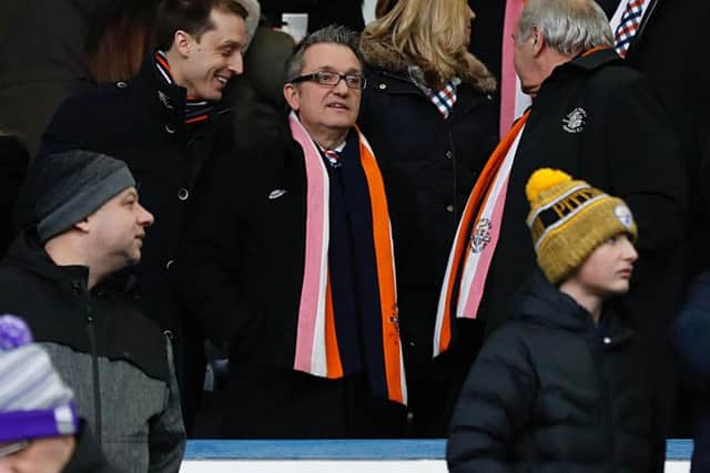 Hatters chief executive Gary Sweet at Hillsborough on Saturday