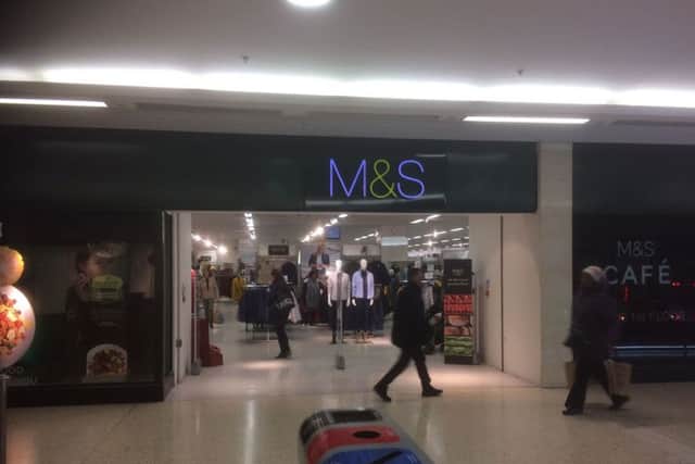 M&S, The Mall.