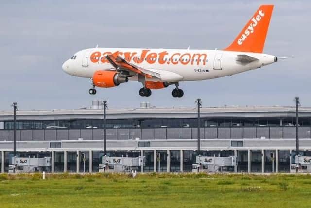 The incident happened aboard an easyJet flight to Luton