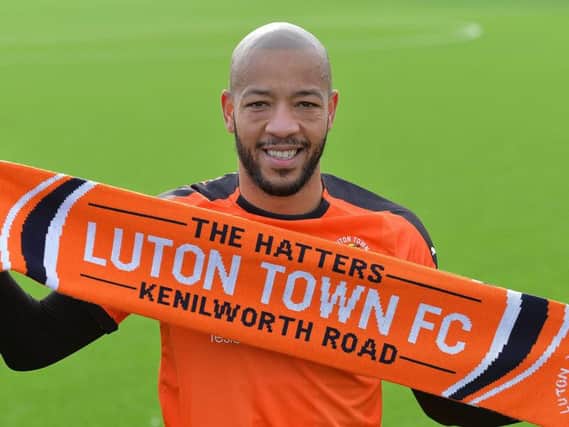 New Town loan signing Alex Baptiste