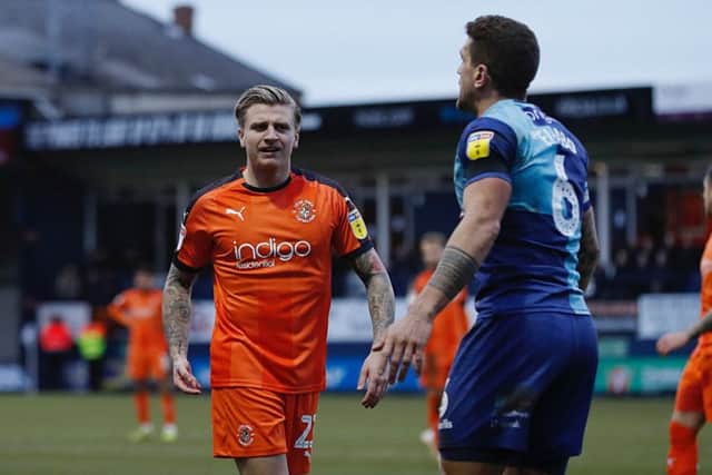 Town striker Jason Cummings