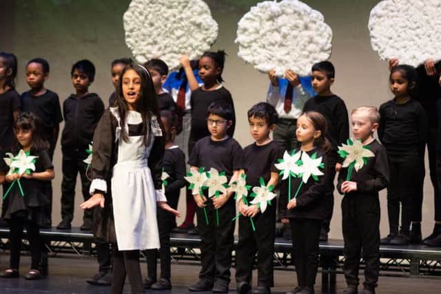 Pupils from King's House School perform the Sound of Music at the Grove Theatre. Photo by Jeremy Banks Photography