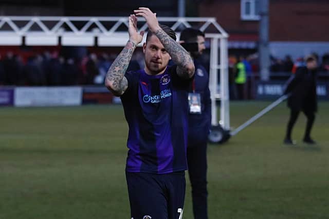Town goalscorer George Moncur