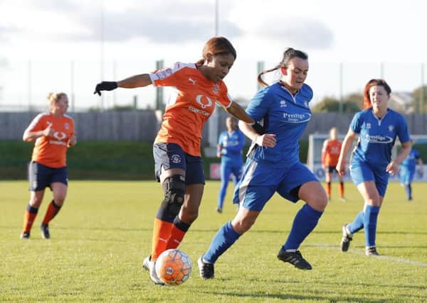 Dionne Manning scored for Luton Ladies on Sunday