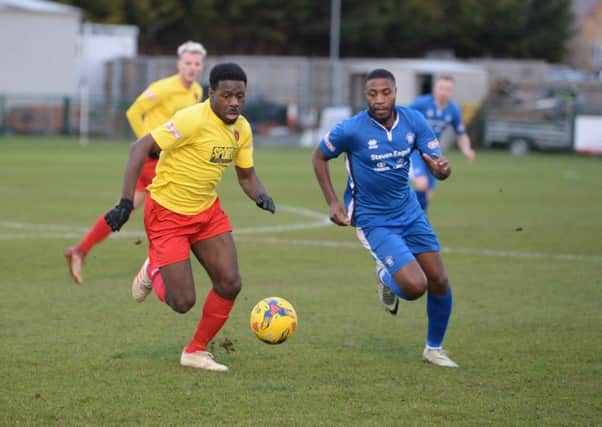 AFC Dunstable were victorious on Tuesday night