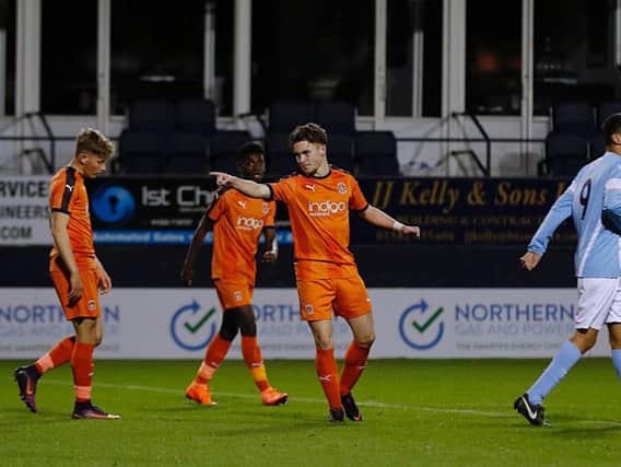 Luton youngster Connor Tomlinson