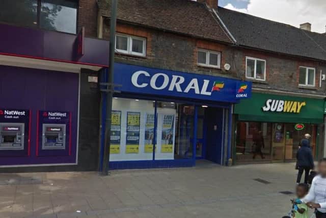 The Coral betting shop in George Street