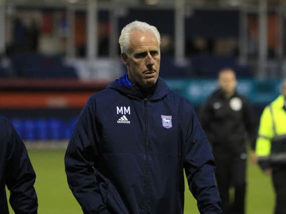 Ireland boss Mick McCarthy during his time as Ipswich manager