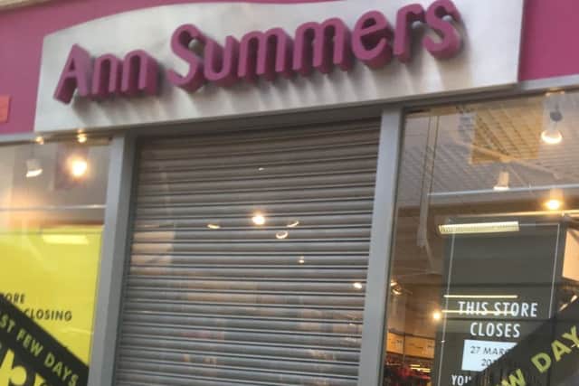 Ann Summers is closing the shop in The Mall Luton