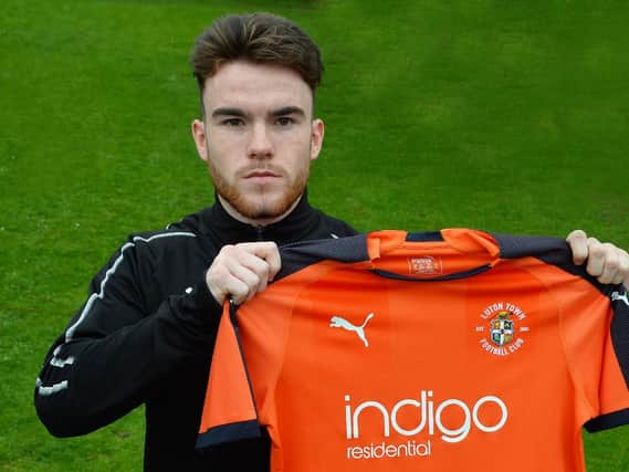 On-loan Town attacker Aaron Connolly