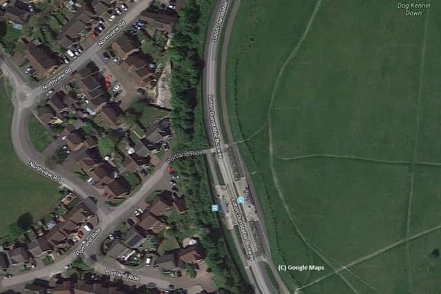 Portland Ride junction Dunstable to Luton busway. Photo from Google Maps
