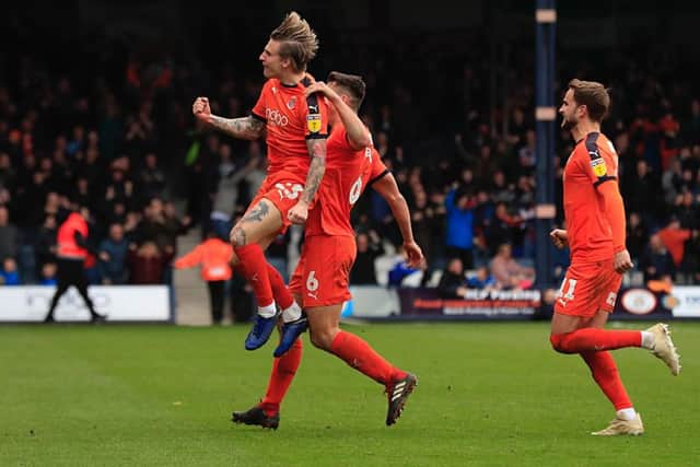Town striker Jason Cummings