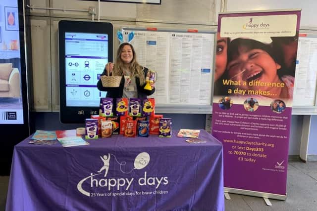 Thameslink collected Easter Eggs for Luton charity
