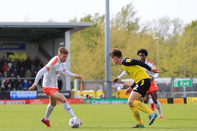 Hatters defender Jack Stacey