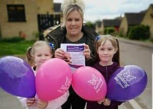 Lilly, Danielle and Molly completed a sponsored walk to raise money for Lulu