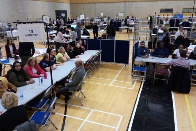 Election count at Inspire