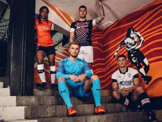 Luton Town's new kits for the 2019-20 campaign