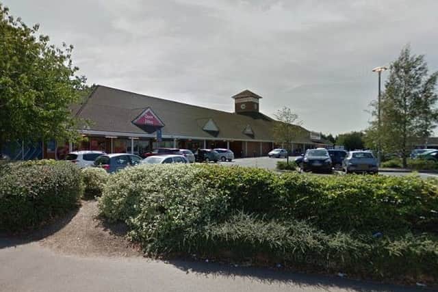 Tesco, Skimpot Road. The woman now says she feels vulnerable when going shopping. Credit: Google Maps.