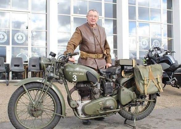 Steven Bennett is doing a Ride of Remembrance to raise money for the Royal British Legion
