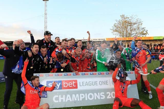 Luton Town will be in the Championship next season