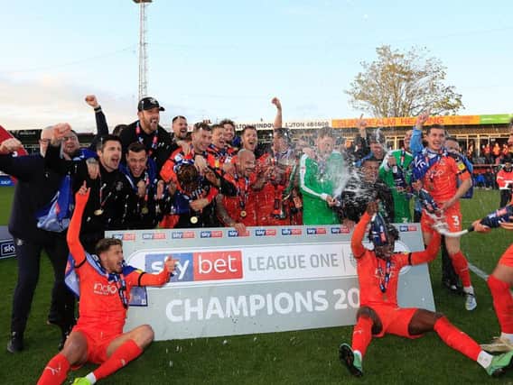 Luton Town will be in the Championship next season