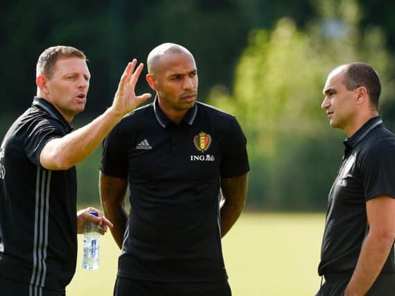 Graeme Jones was assistant manager to Roberto Martinez at Belgium