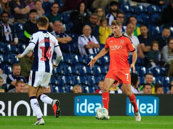 Jack Stacey in action against West Bromwich Albion last season