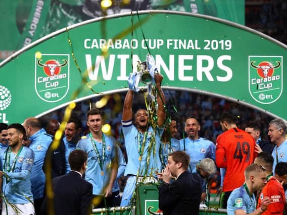 Manchester City won the Carabao Cup last season