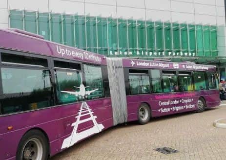 Thameslink Luton Airport Shuttle bus.