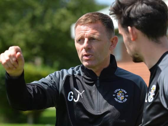 Town boss Graeme Jones takes his Luton side to Winchester to face Basingstoke