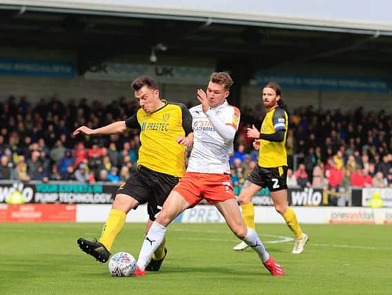 Defender Jack Stacey has left the Hatters