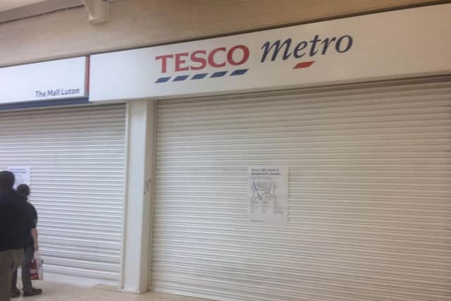 Tesco in Luton's The Mall