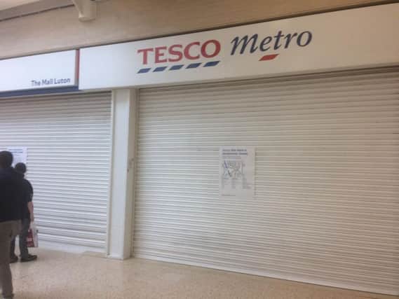 Tesco in Luton's The Mall
