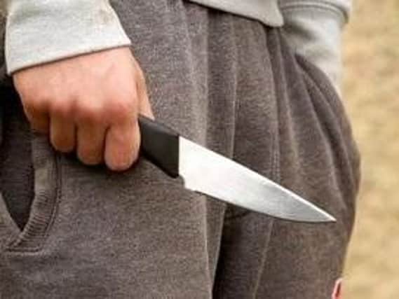 Knife crime (stock image)
