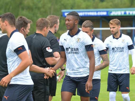 Josh Neufville has featured for Town during pre-season
