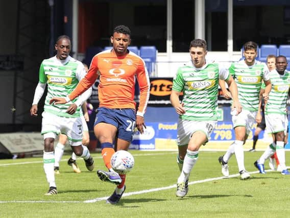 Striker Isaac Vassell has been linked with a return to Kenilworth Road