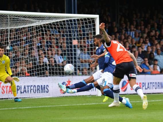 Jacob Butterfield went close from this clever corner routine against Huddersfield recently