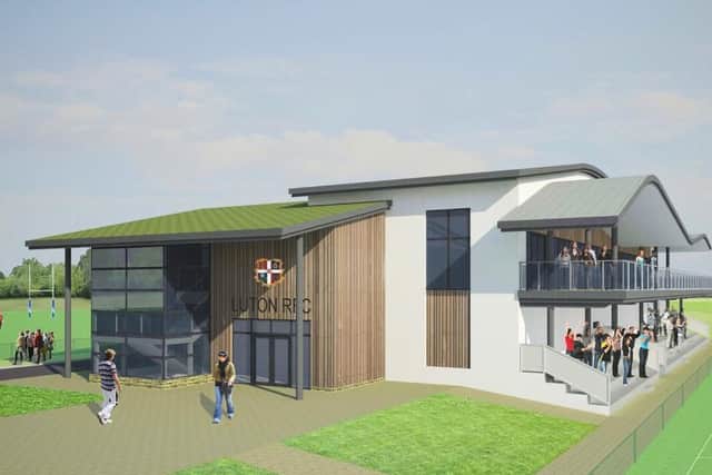 Plans for Luton Rugby's new facilities will be on show on Monday, September 23