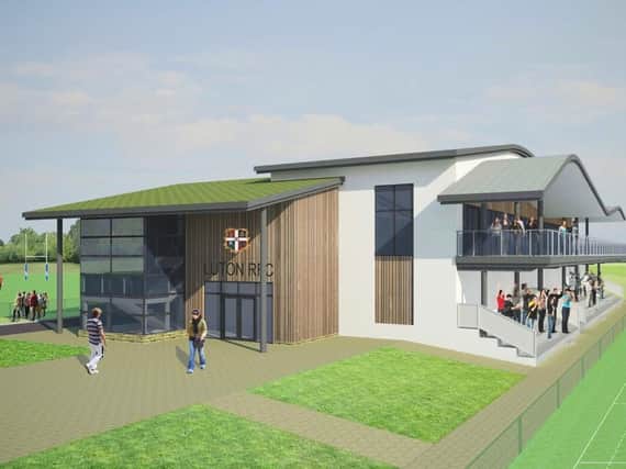 Plans for Luton Rugby's new facilities will be on show on Monday, September 23