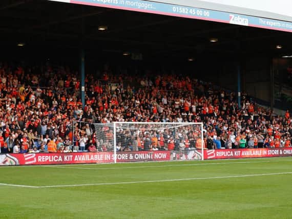 Town are back at Kenilworth Road this weekend
